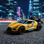 MCFIVE Racing Sports Car Toy with Smoke Mist Effect